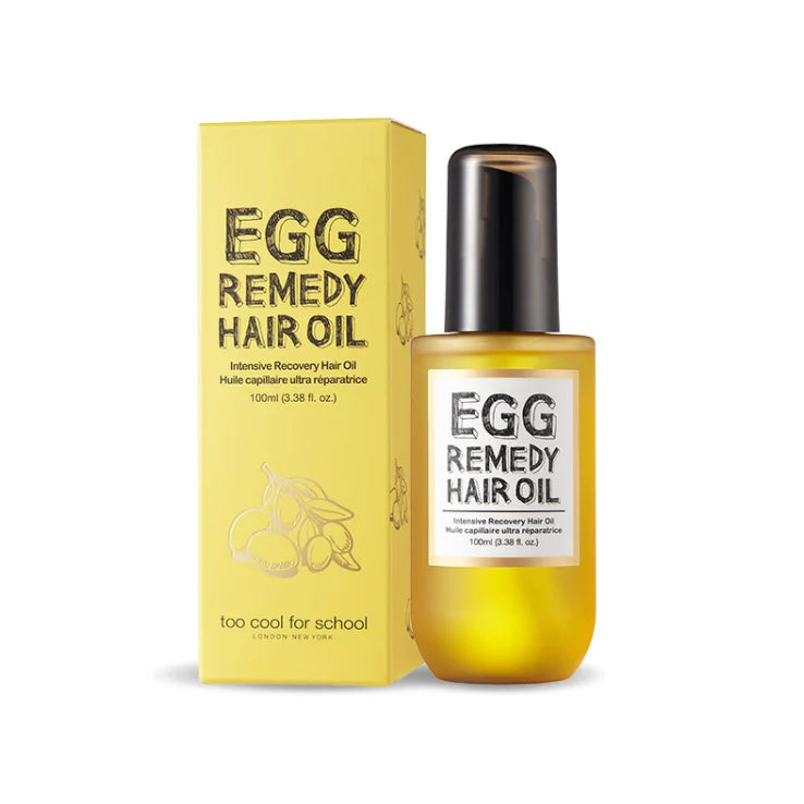 Demasiado fresco para la escuela Remedio de huevo Aceite para el cabello 100 ml
