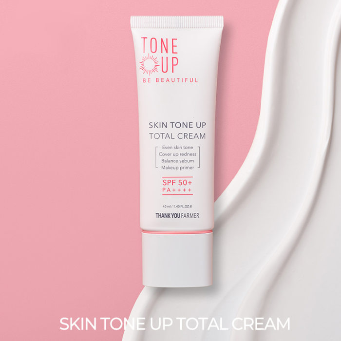 THANK YOU FARMER  Skin Tone Up Total Cream SPF50+ PA++++ 40ml