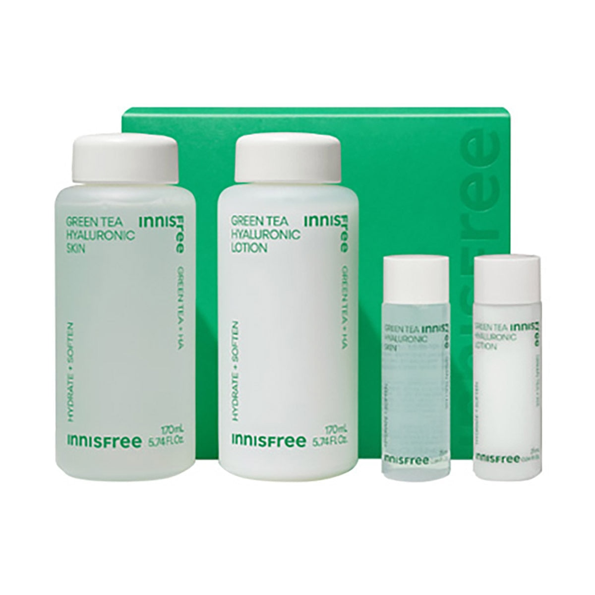 Innisfree Green Tea Hyaluronic Acid Set