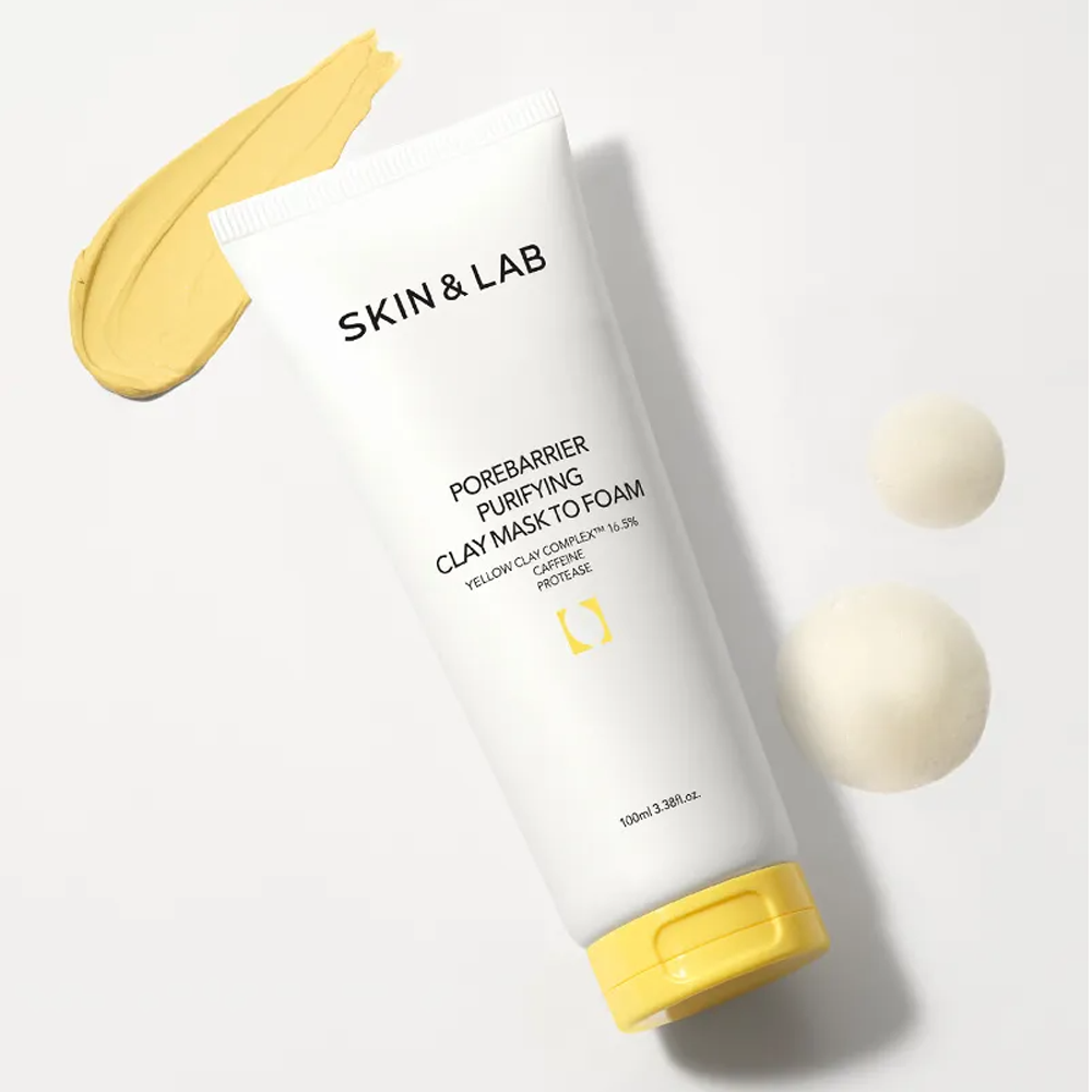 SKIN&LAB Porebarrier Purifying Clay Mask to Foam 100ml - DODOSKIN