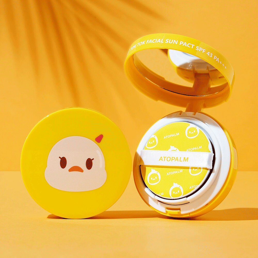 ATOPALM TOK TOK Facial Sun Pact SPF43 PA+++ 15g - DODOSKIN