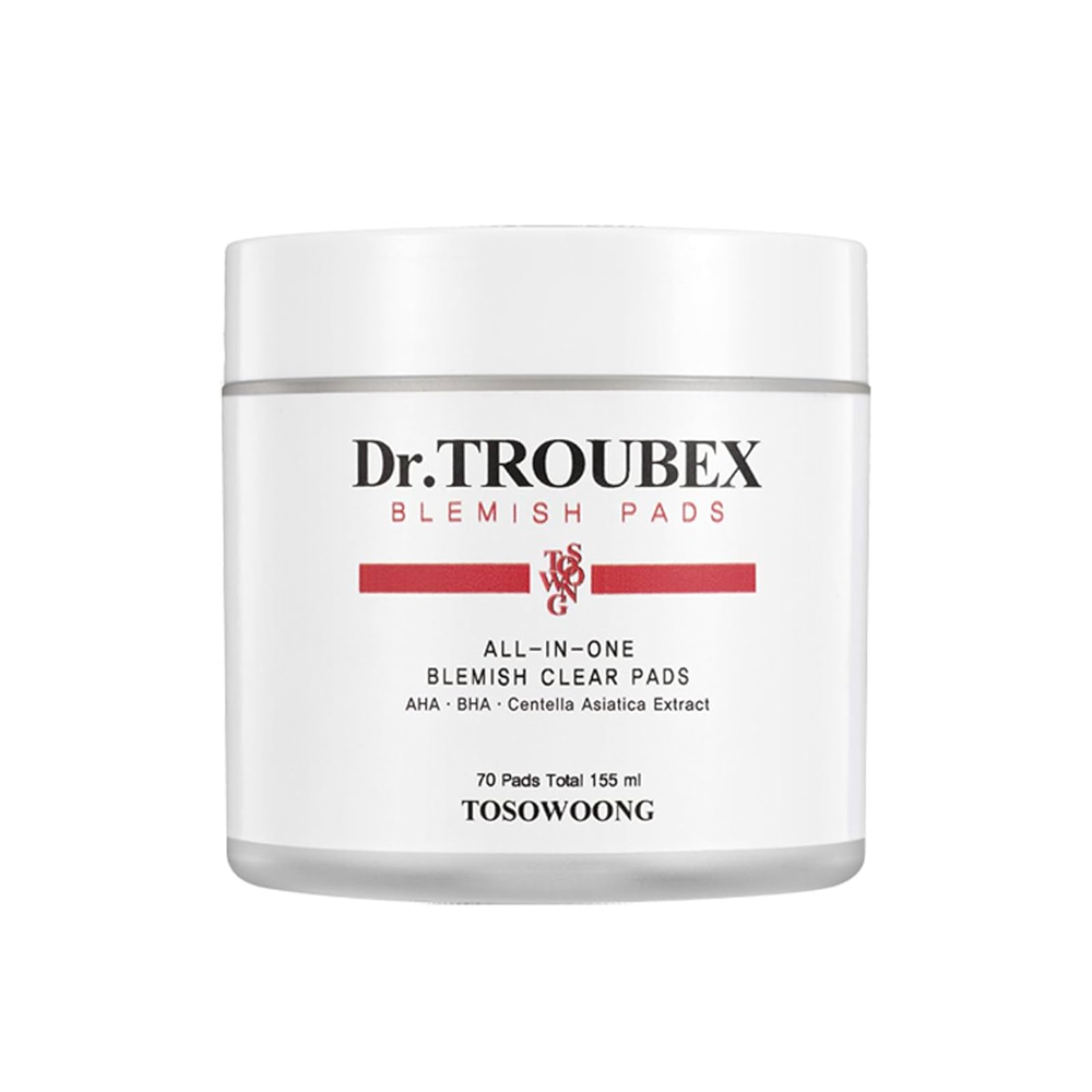 TOSOWOONG Dr. Troubex Blemish Pads 70pcs