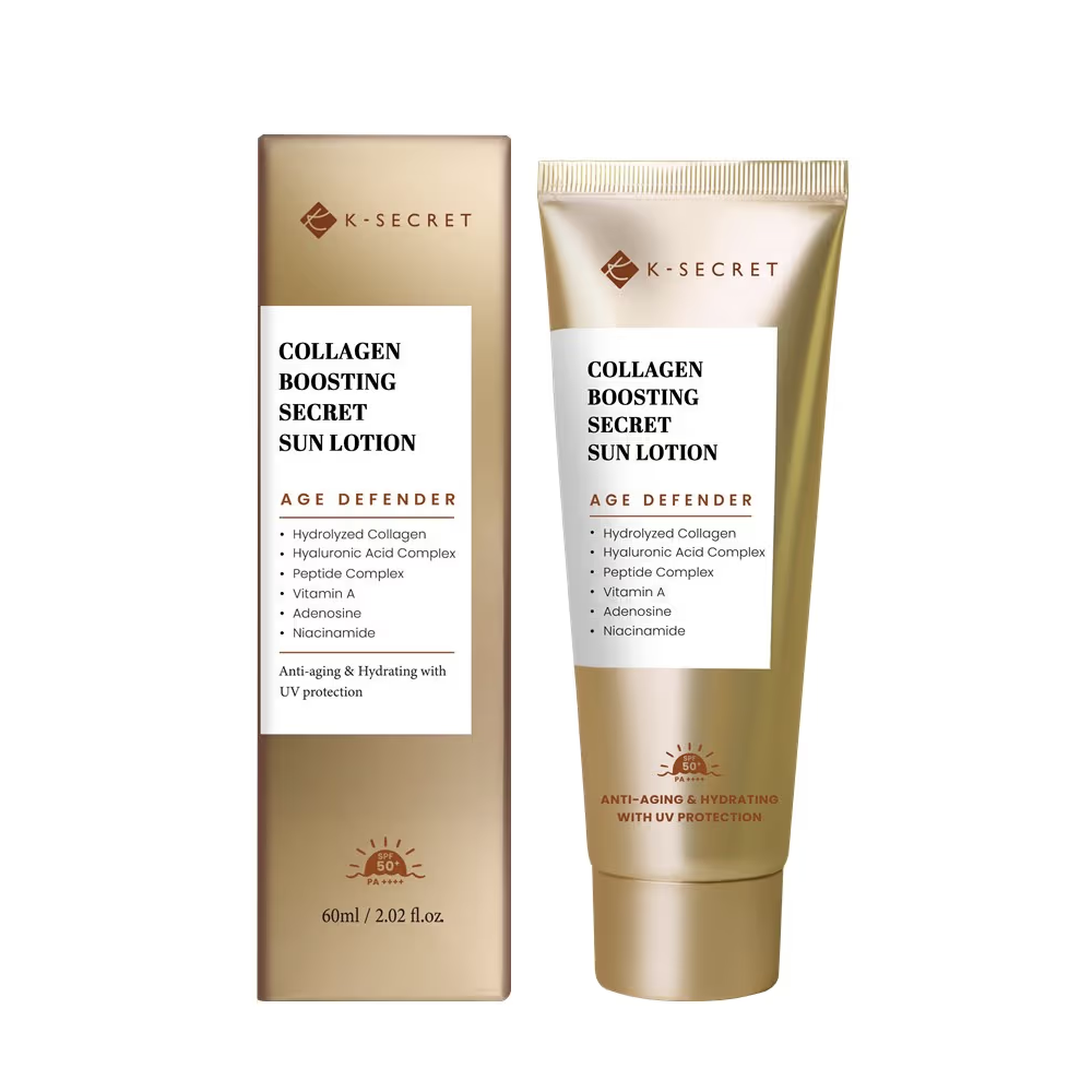 K-SECRET Collagen Boosting Secret Sun Lotion SPF 50+ PA++++ 60ml