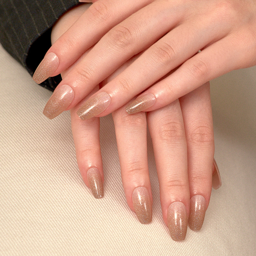 MUZMAK Nail Tips 36pcs #Sable(Coffin)