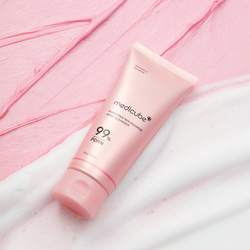 MEDICUBE PDRN Pink Niacinamide Whip Cleanser 120ml