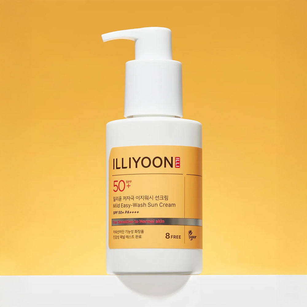 ILLIYOON Crema solar de lavado fácil suave spf50+ pa +++ 150 ml