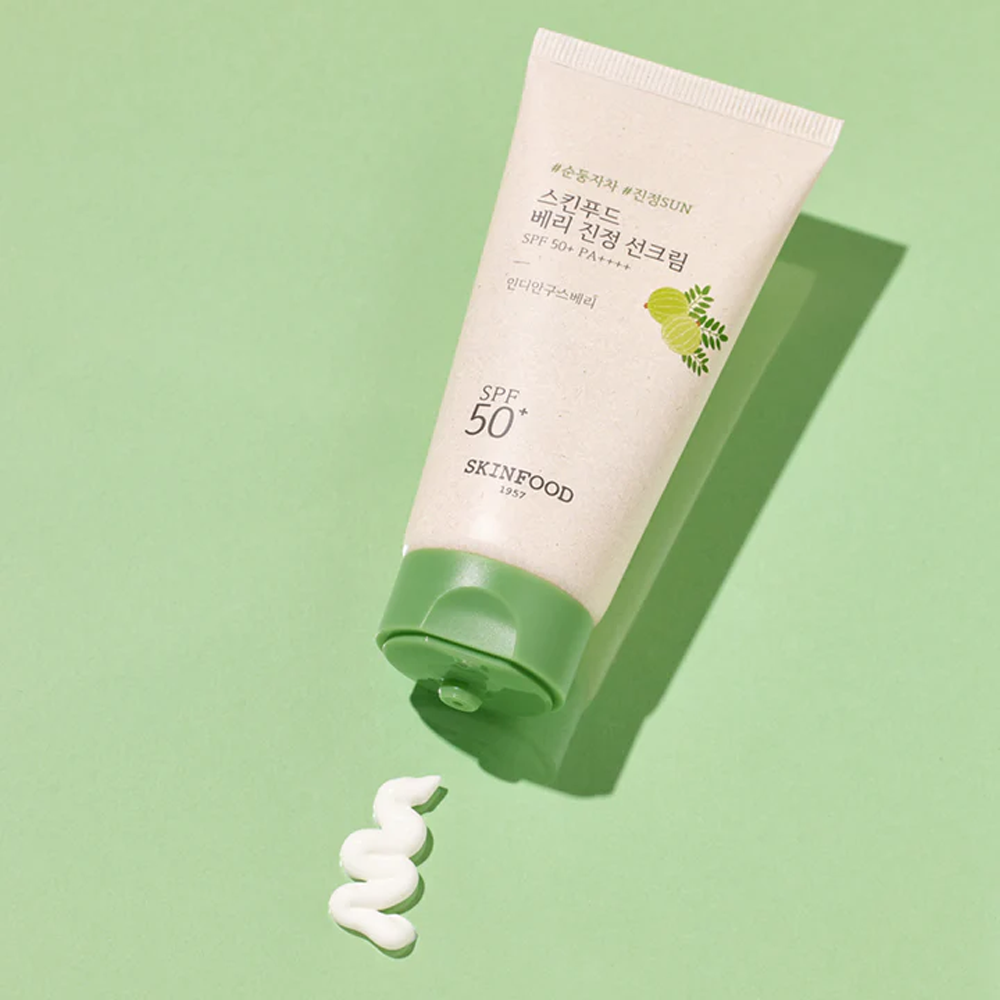 SKINFOOD Berry Soothing Sun Cream SPF 50+ PA++++ 50ml - DODOSKIN