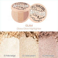 Too Cool For School Art Class By Rodin 3-Color Highlighter 11g (2 Colors) - DODOSKIN