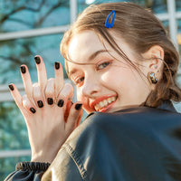 Puntas de uñas muzmak 36pcs #grunge oso (cuadrado corto)