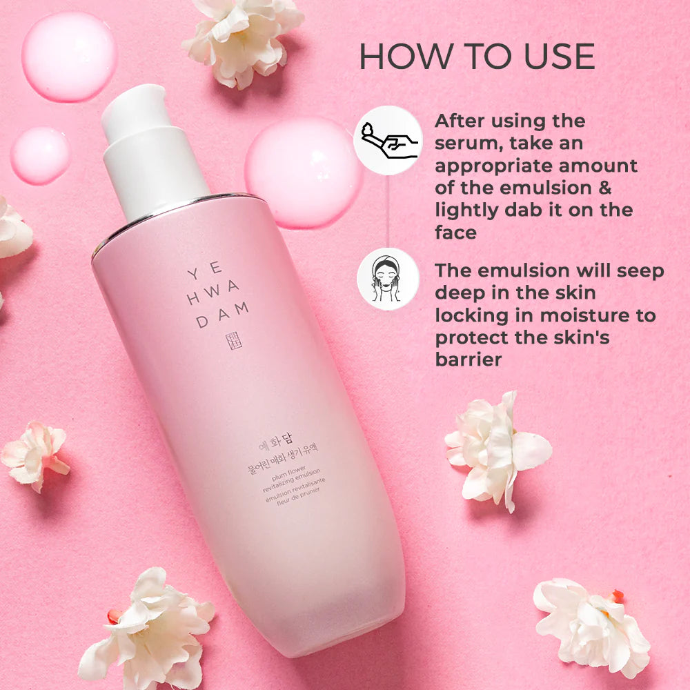 THE FACE SHOP Yehwadam Plum Flower Revitalization Emulsion 140ml