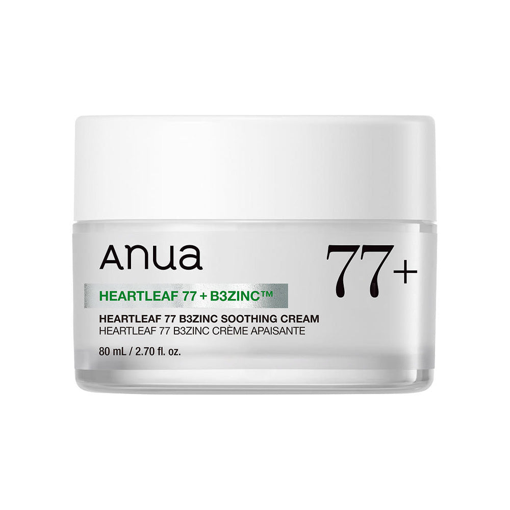 Anua Heartleaf 77% B3 Zinc Soothing Cream 80ml