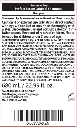 Mise en Scene Champú original de suero perfecto 680ml
