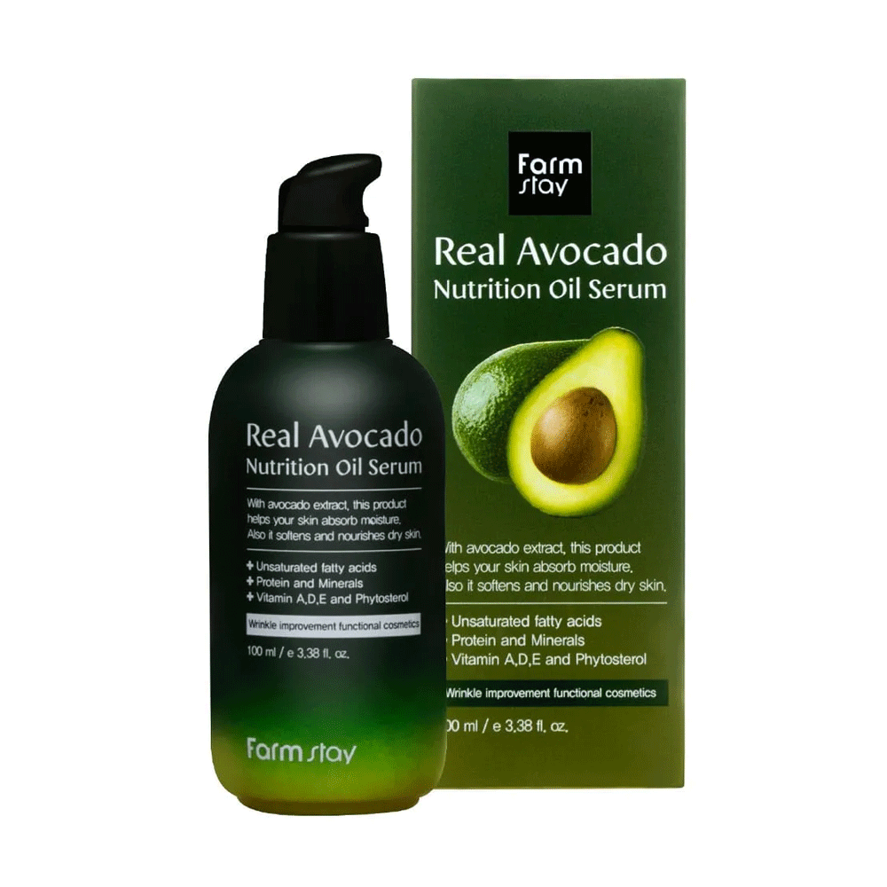 Farmstay Real Avocado Nutrition Oil Serum - DODOSKIN