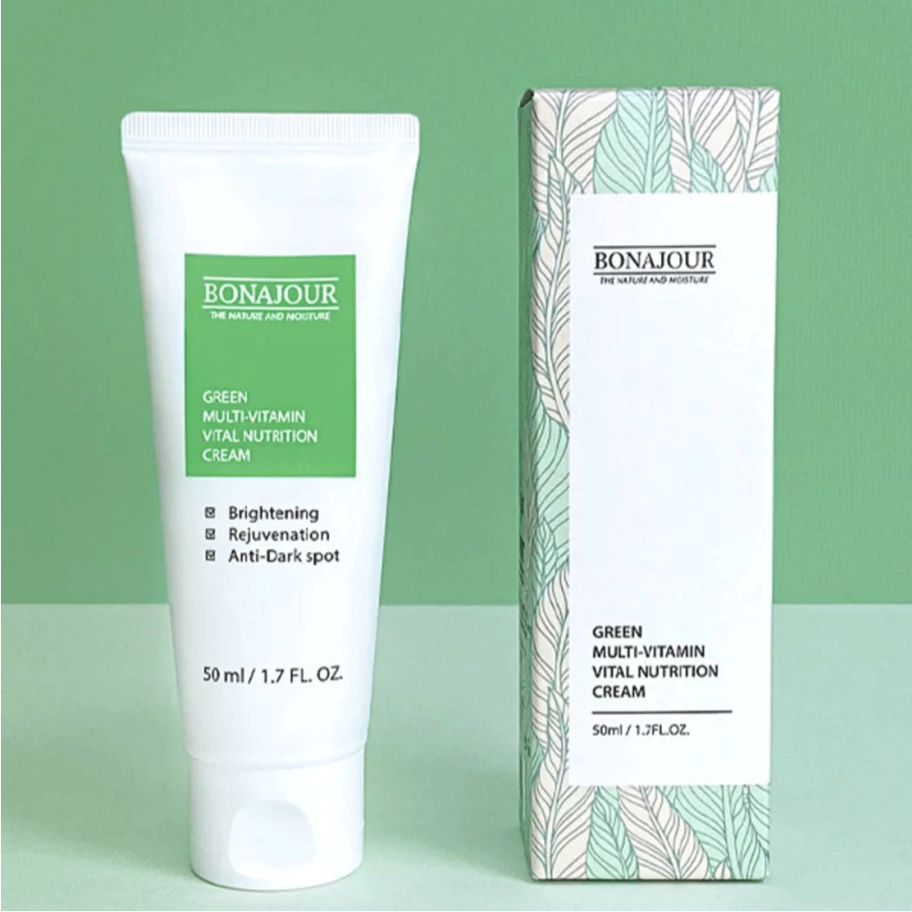 BONAJOUR Green Multi-Vitamin Vital Nutrition Cream 50ml - DODOSKIN