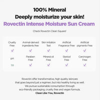 (Matthew) ROVECTIN Intense Moisture Sun Cream SPF 50+ PA++++ 50ml - DODOSKIN