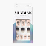 MUZMAK Nail Tips 36pcs #Vintage(Regular Square)