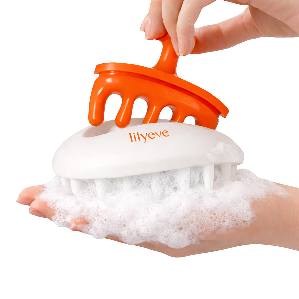 lilyeve SCALP:TURN Dual Gua Sha & Shampoo Brush