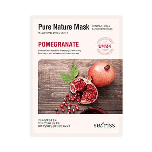 Secriss Pure Nature Mask Pack 25ml x 10ea (6 Type) - DODOSKIN