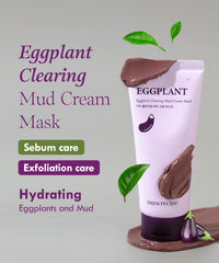 Papa Recipe Eggplant Clearing Mud Cream Mask 100ml - DODOSKIN