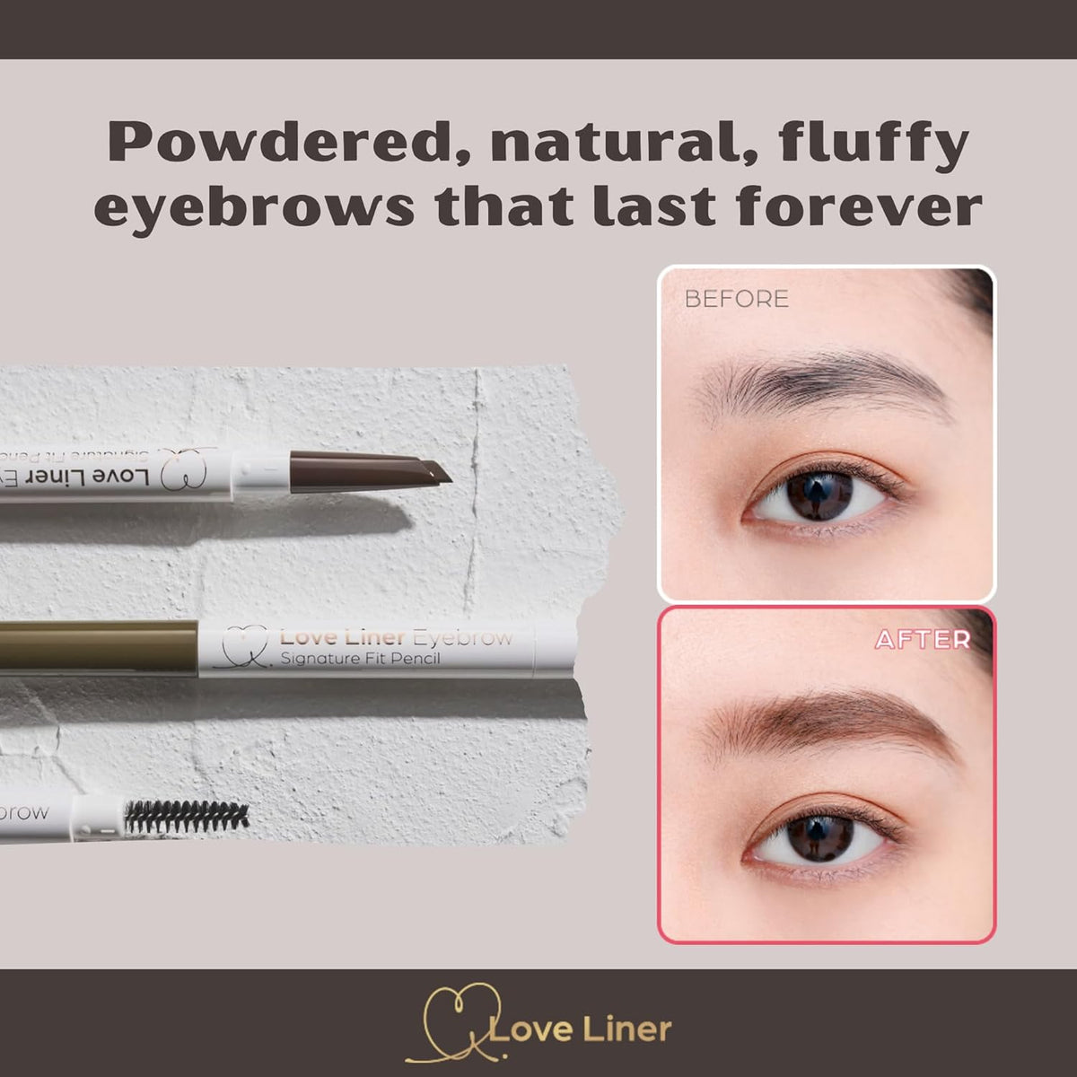 LOVE LINER Signature Fit W-End Liner 0.4ml (2 Colors)