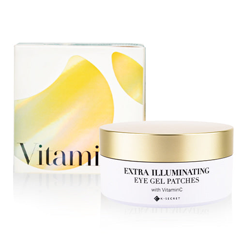 K-SECRET Extra Illuminating Eye Gel Patches #Vitamin C 60ea