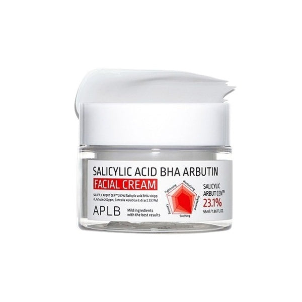 APLB ácido salicílico BHA Arbutin Cream Facial 55ml