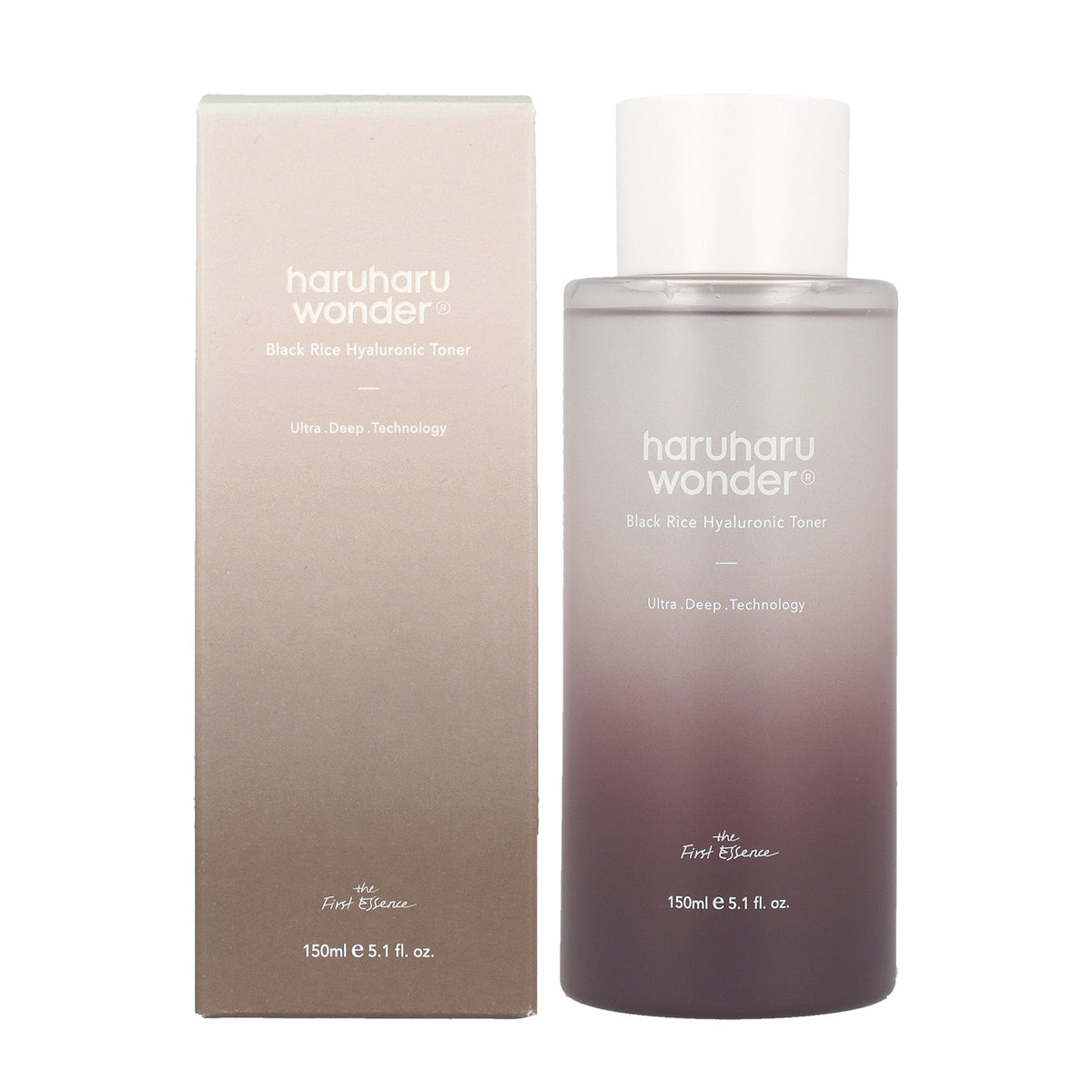 Haruharu WONDER Black Rice Hyaluronic Toner 150ml - DODOSKIN
