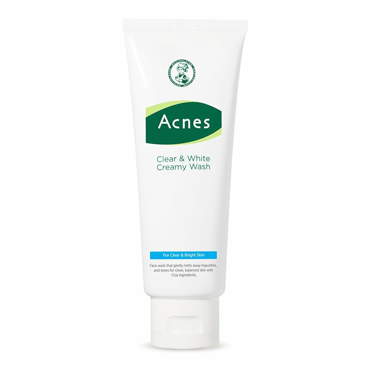 ACNES Lavado cremoso transparente y blanco 100g nuevo