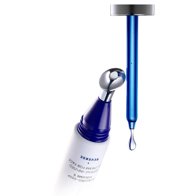 AHC Crema de ojos infundida con cápsula 5 con hyaluro-profunda para la cara 30 ml de Hyaluro