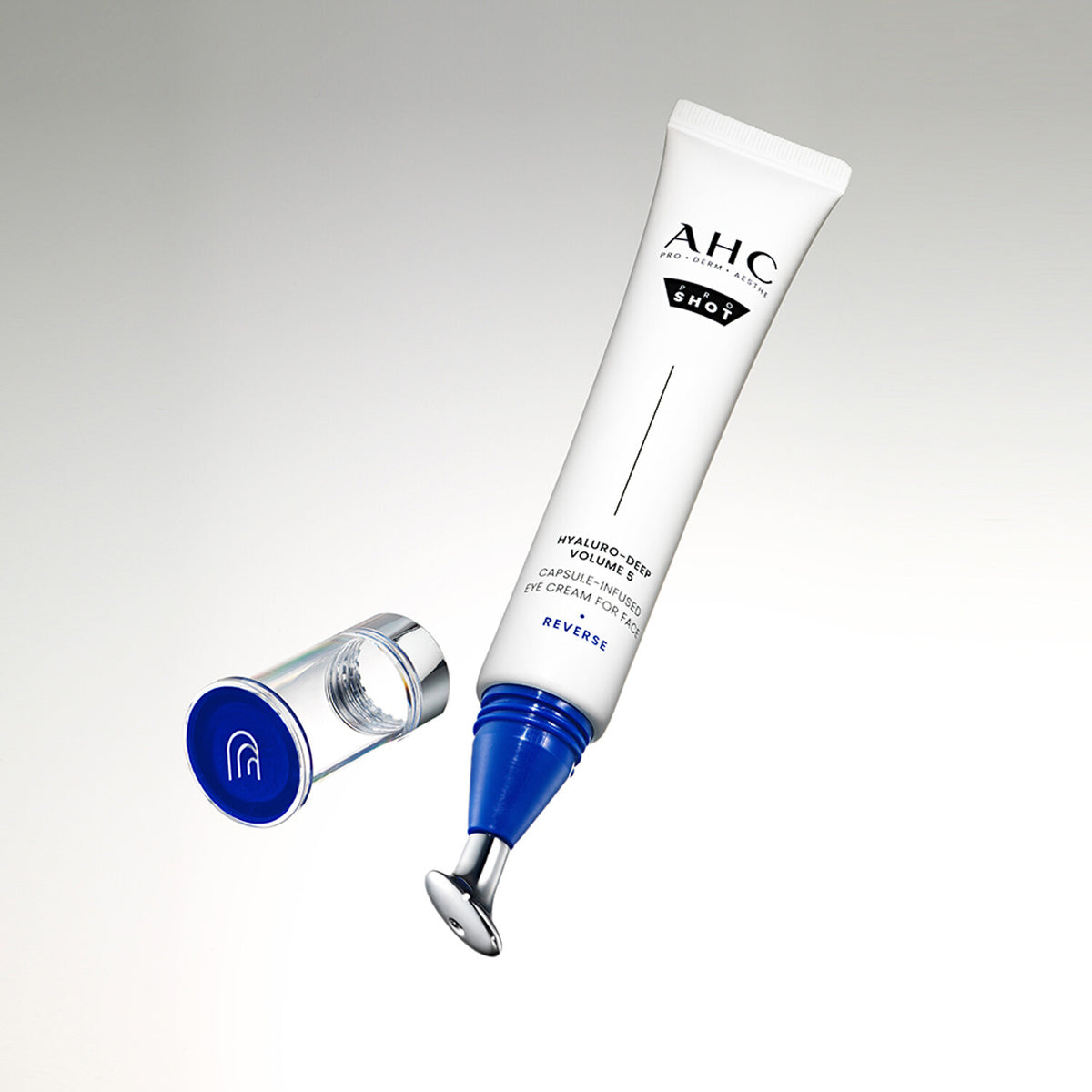 AHC Crema de ojos infundida con cápsula 5 con hyaluro-profunda para la cara 30 ml de Hyaluro