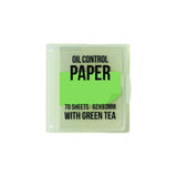 Papel de control de aceite básico de Amore con té verde 70ea