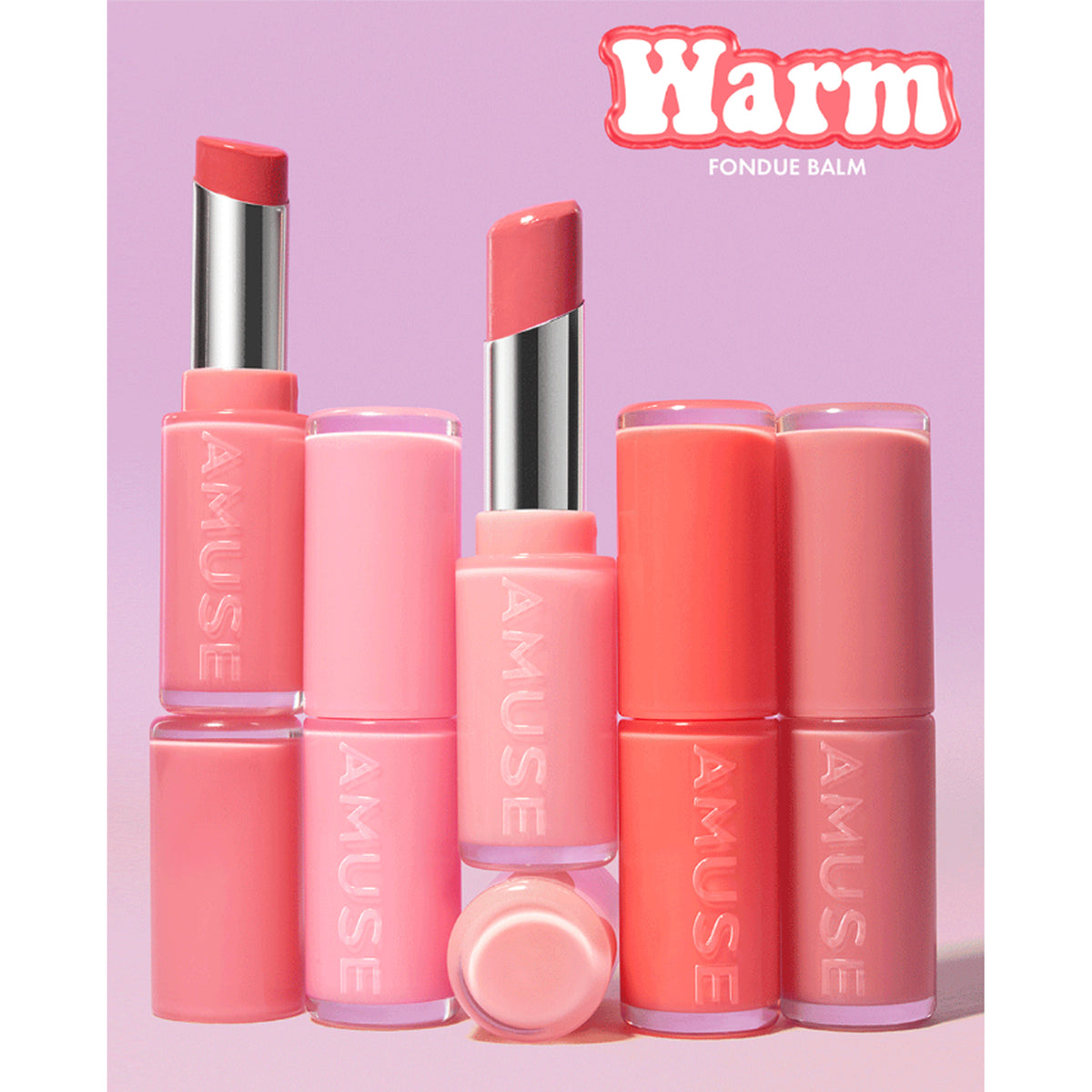 AMUSE Fondue Balm 3.2g 10 colors