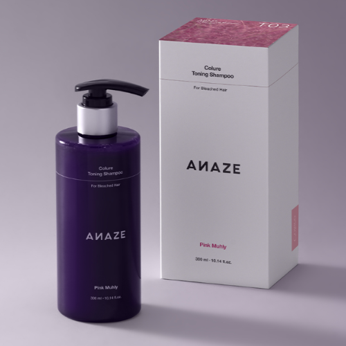 ANAZE Colure Pink Muhly Toning Shampoo T03 300ml