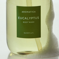 AROMATICA Eucalyptus Body Wash 1L + Refill 500ml Set