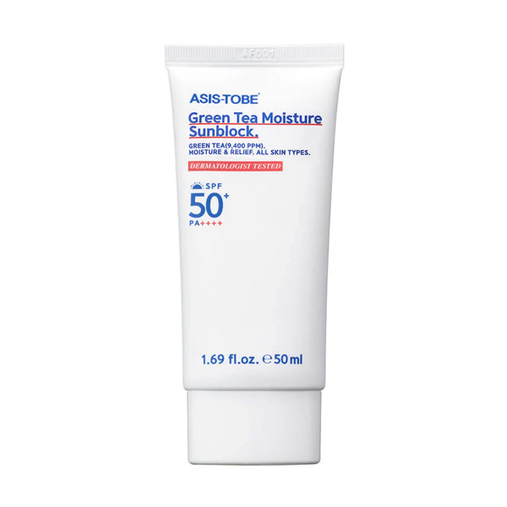 Image of ASIS-TOBE Green Tea Moisture Sunblock SPF 50+ PA++++ 50ml 