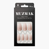 MUZMAK Nail Tips 36pcs #Amber(Almond)