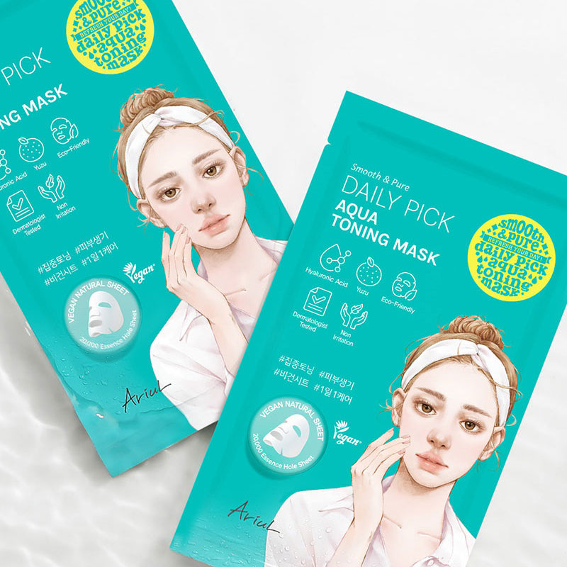 Ariul Smooth & Pure Daily Pick Aqua Toning Mask 20 ml