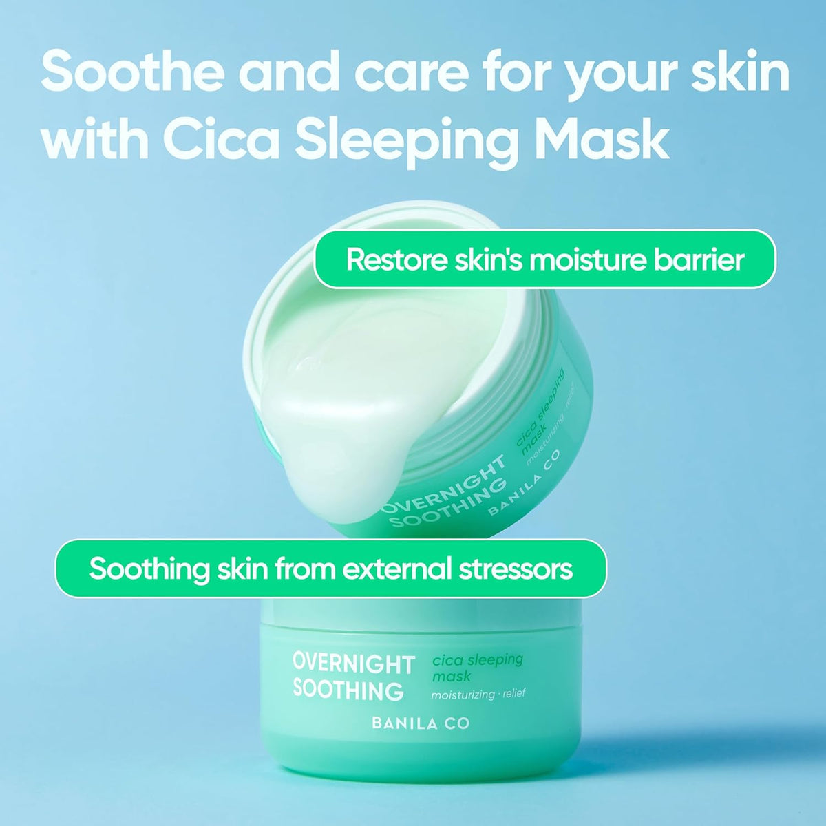 BANILA CO Overnight Soothing Cica Sleeping Mask 100ml