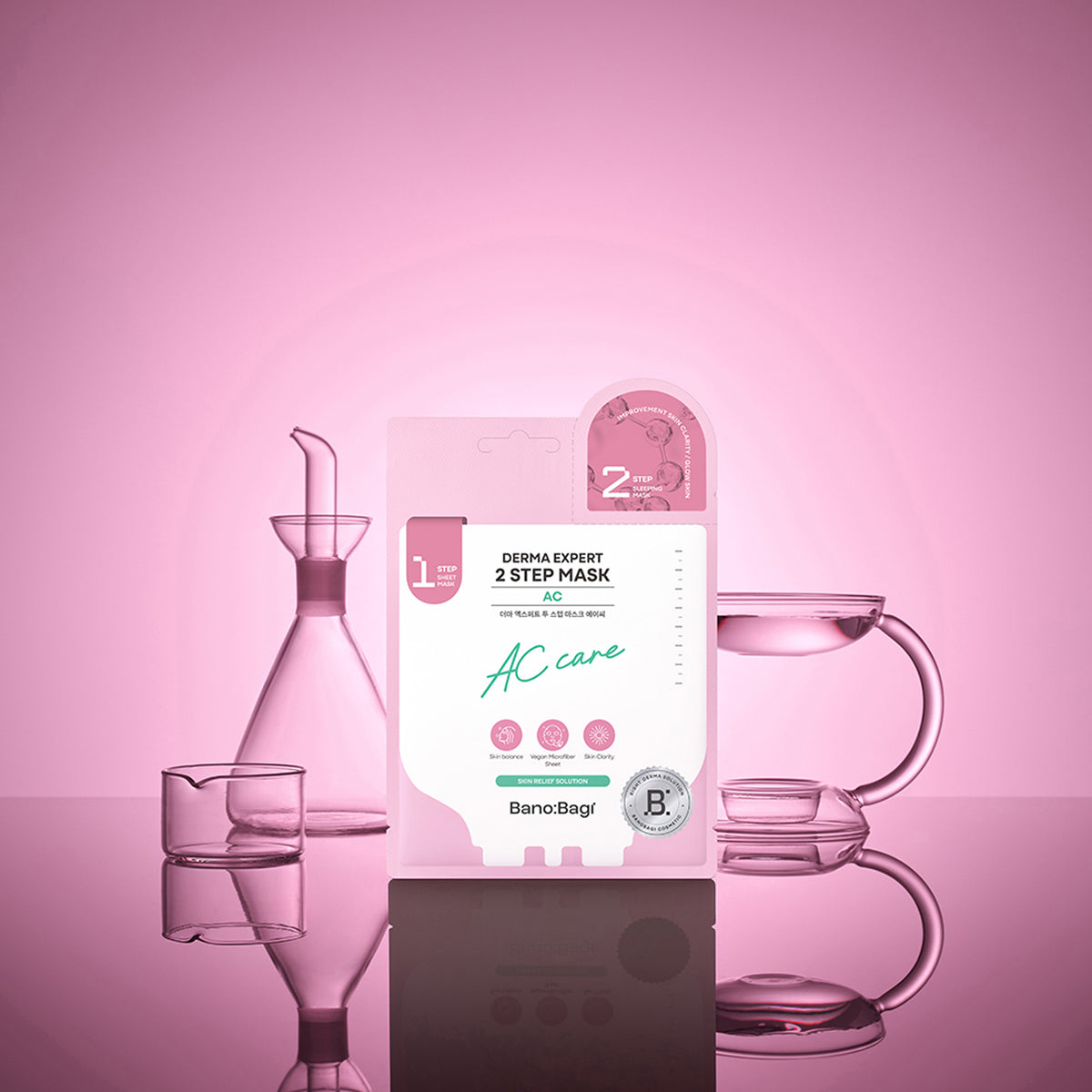 BANOBAGI Derma Expert 2 Step Mask AC (7 Sheets)