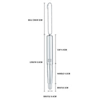 BRAYE POCKET LIP BRUSH SILVER