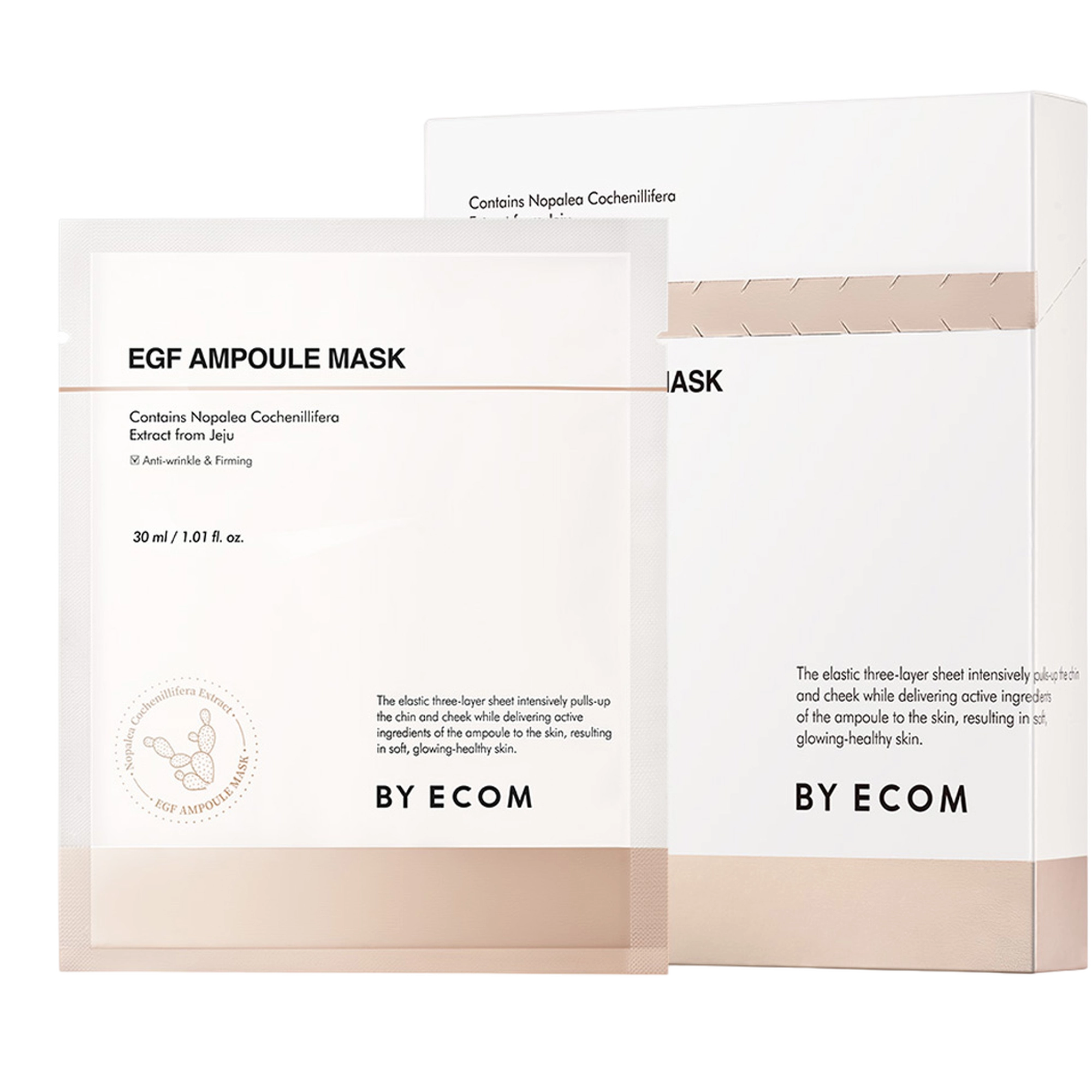 BY ECOM EGF Ampoule Collagen Mask 34g x 5ea