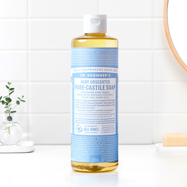 DR.BRONNER'S Baby Mild Pure Castile Soap 475ml