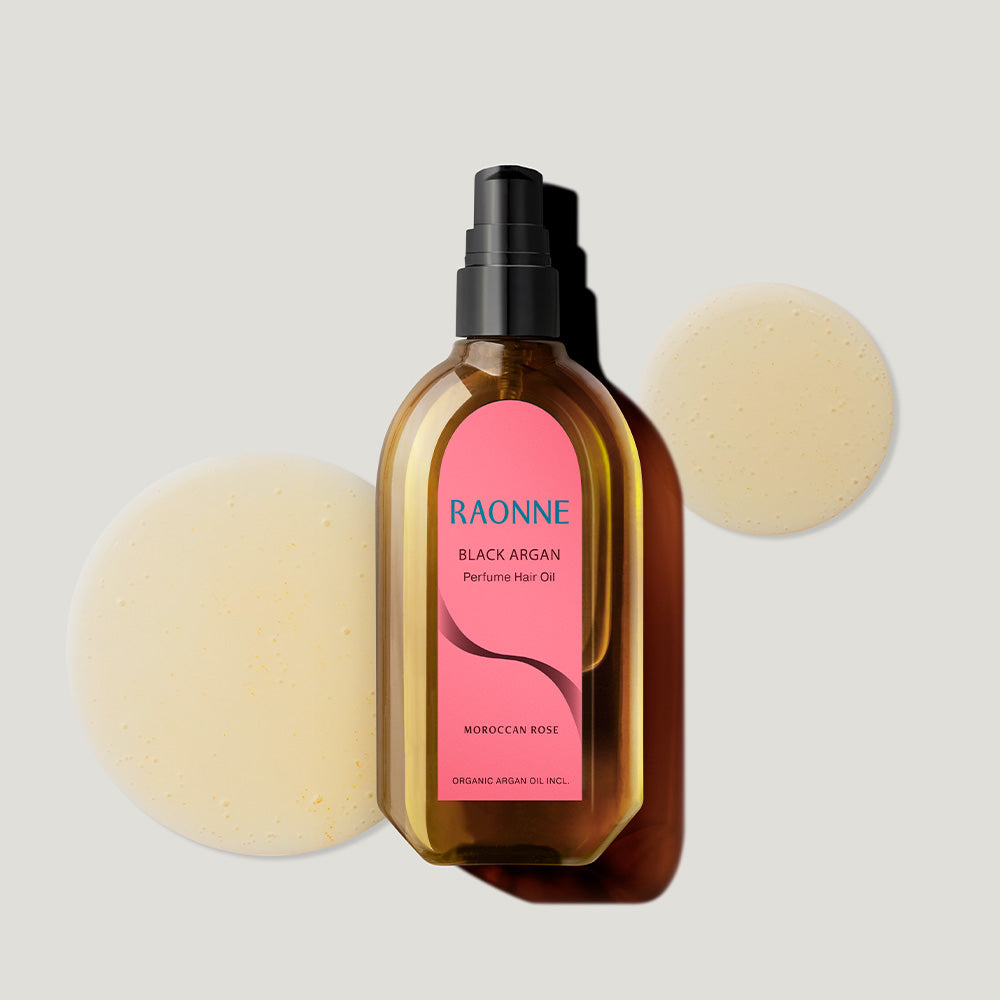 Raonne Black Argan Perfume Oil Moroccan Rose 100ml