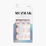 MUZMAK Nail Tips 36pcs #Bouquet(Short Square)