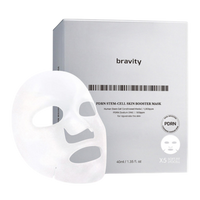 Bravity PDN Stemcell Skin Booster Mask 40ml x 5 sheets - a skincare product designed to boost skin health and hydration.