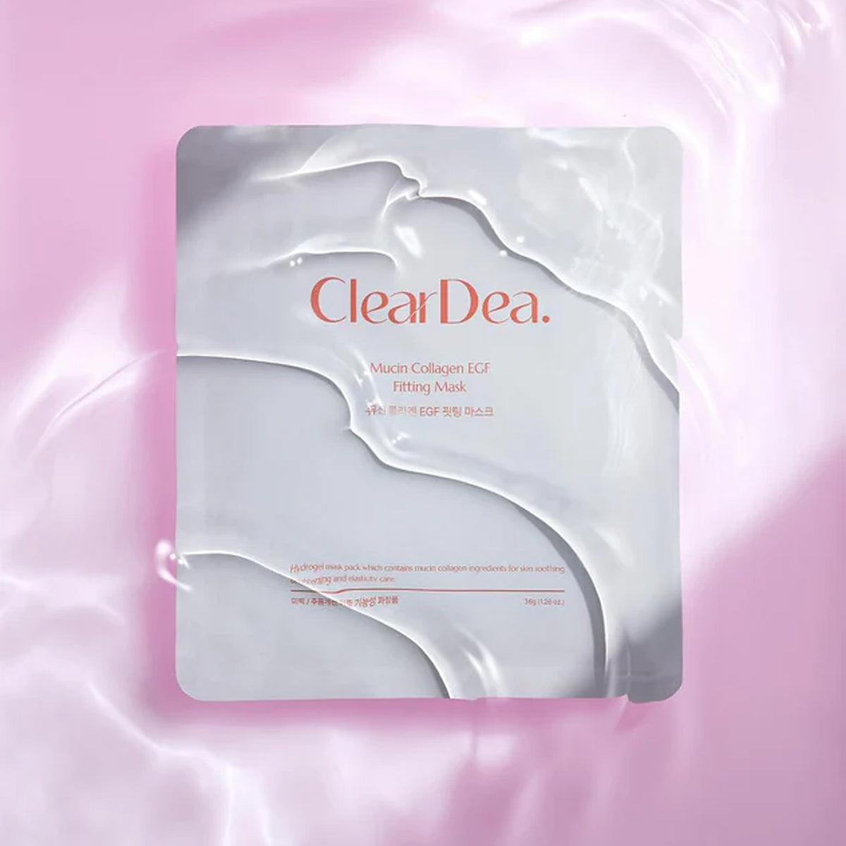 ClearDea. Mucin Collagen EGF Fitting Mask 5ea