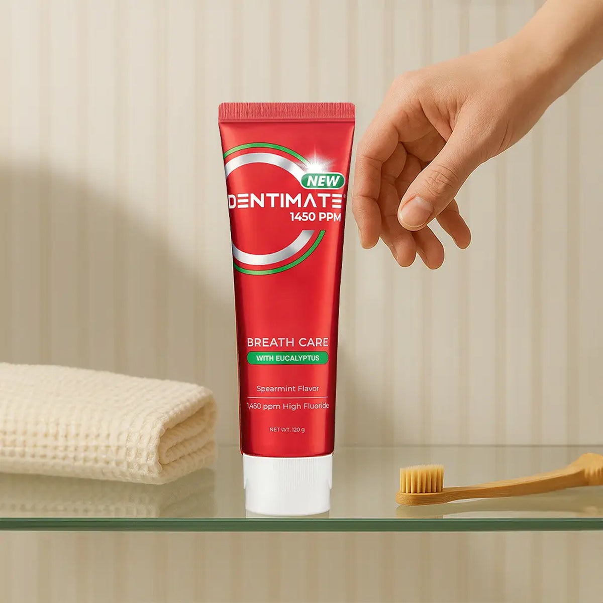 CLIO Dentimate 1450 Bad Breath Care Toothpaste 150g × 6