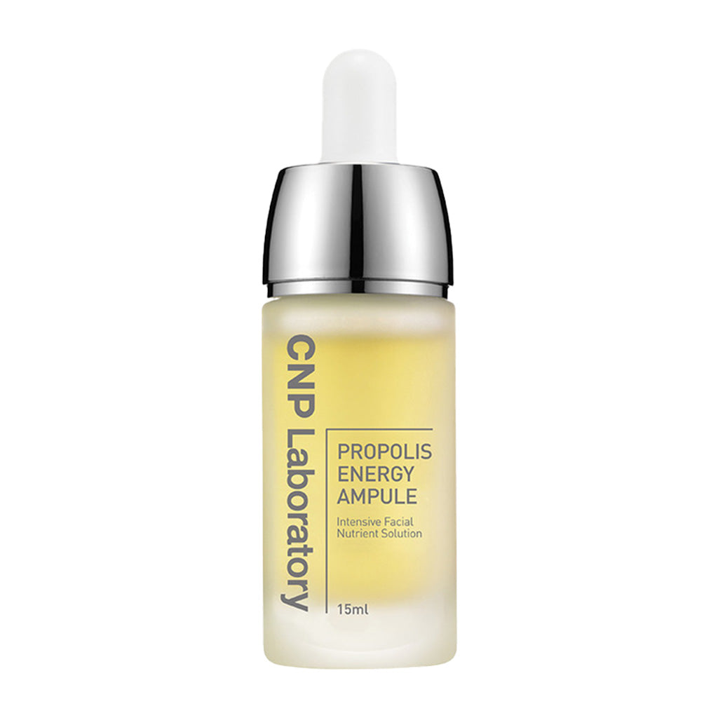 CNP Laboratory Propolis Energy Ampule - 15ml / 35ml, two propolis energy amps side by side.
