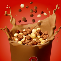 CRUNTIN Crunch Ball Protein Shake – Chocolate Flavor, 50g × 5 Packs