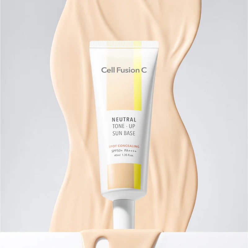 Cell Fusion C Tone-up Sun Base SPF50+ PA++++ in 4 colors, 40ml.